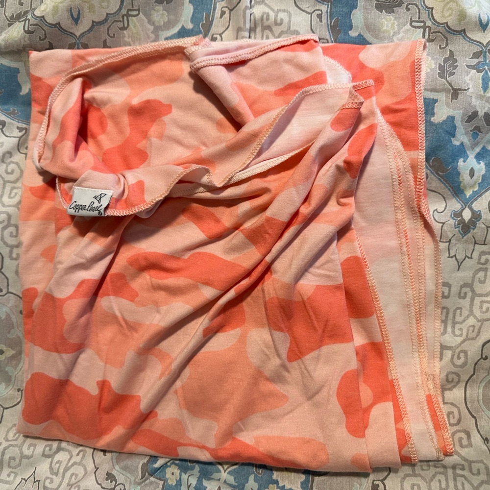 Copper Pearl Swaddle Blanket